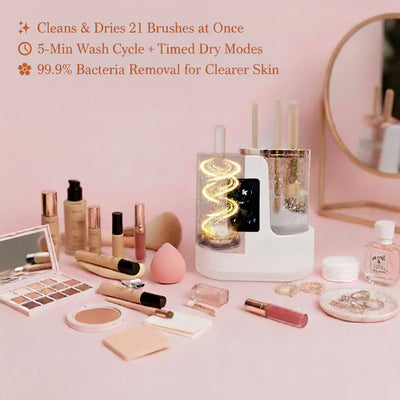 BeautySwirl™ Pro - Cosmetic Brush Cleaner